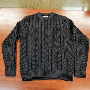 J.Crew Wallace and Barnes fisherman knit sweater L